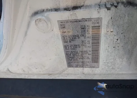 2016 Nissan Rogue Sl from USA, damaged, VIN 5N1AT2MT4GC795747